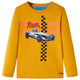 Vidaxl kindershirt met lange mouwen 104 okerkleurig