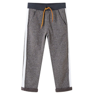 Vidaxl kinderjoggingbroek 116 gemêleerd donkergrijs