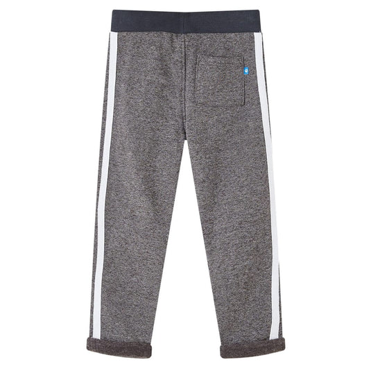 Vidaxl kinderjoggingbroek 116 gemêleerd donkergrijs