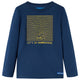 VidaXL Kindershirt met lange mouwen 104 marineblauw