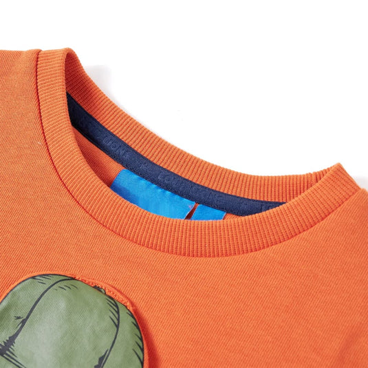 Vidaxl kindertrui 104 donkeroranje