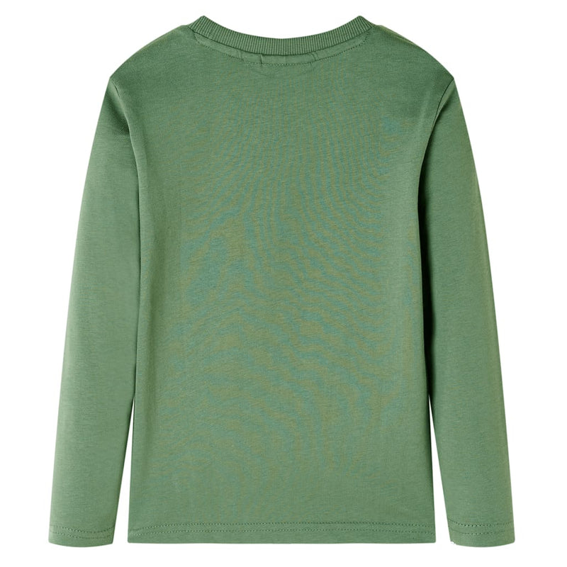 Load image into Gallery viewer, Vidaxl kindershirt met lange mouwen 116 lichtkakikleurig
