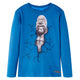 Vidaxl kindershirt met lange mouwen 116 petrol