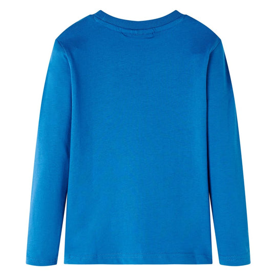 Vidaxl kindershirt met lange mouwen 128 petrol