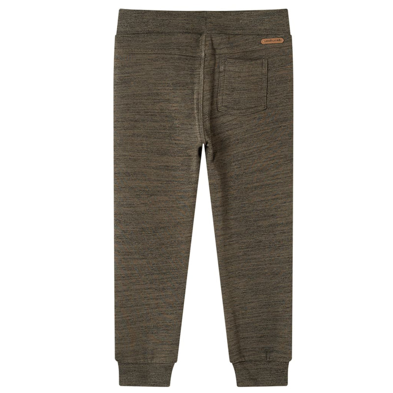 Load image into Gallery viewer, Vidaxl kinderjoggingbroek 104 gemêleerd donker kaki
