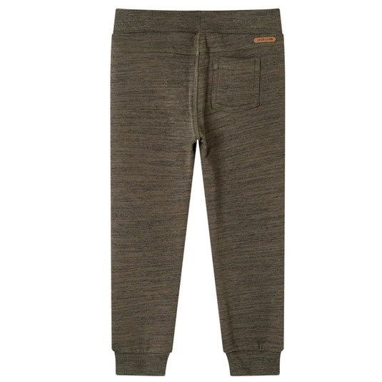 Vidaxl kinderjoggingbroek 128 gemêleerd donker kaki