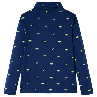 Vidaxl kindershirt 92 marineblauw