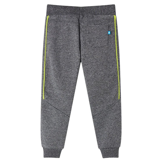 Vidaxl kinderjoggingbroek 104 gemêleerd grijs