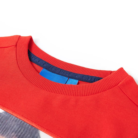 Vidaxl kindershirt met lange mouwen 140 rood