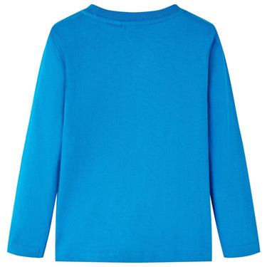 Vidaxl kindershirt met lange mouwen 104 kobaltblauw