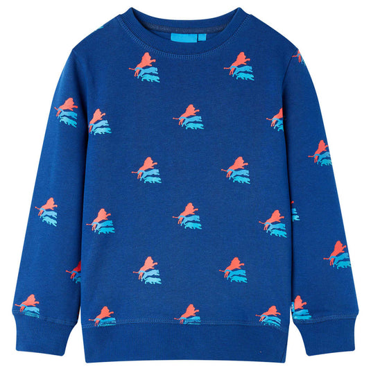 Vidaxl kindertrui 140 donkerblauw