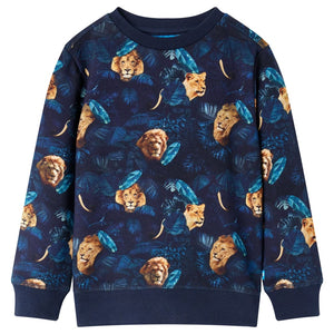 Vidaxl kindertrui 92 marineblauw
