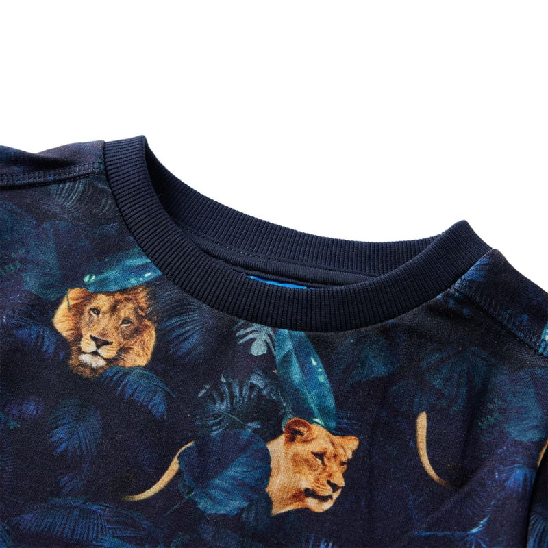 Load image into Gallery viewer, Vidaxl kindertrui 92 marineblauw
