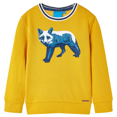 Vidaxl kindertrui 140 okerkleurig
