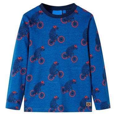 Vidaxl kinderpyjama met lange mouwen 116 petroleumkleurig