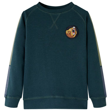 Vidaxl kindertrui 128 mosgroen