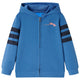 Vidaxl kindervest met capuchon 104 blauw