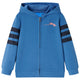 Vidaxl kindervest met capuchon 116 blauw