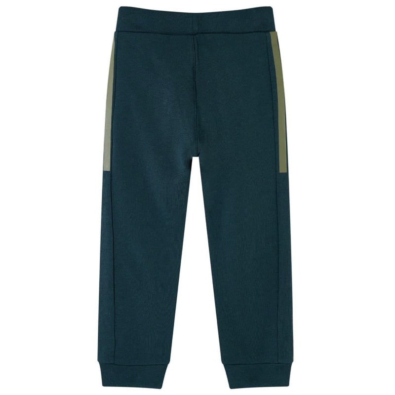 Load image into Gallery viewer, VidaXL Kinderjoggingbroek met trekkoord 104 mosgroen
