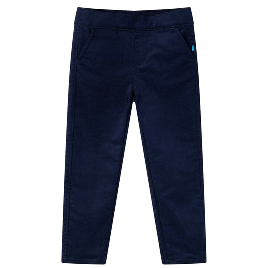 Vidaxl kinderbroek 104 donkermarineblauw