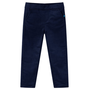 Vidaxl kinderbroek 116 donker marineblauw