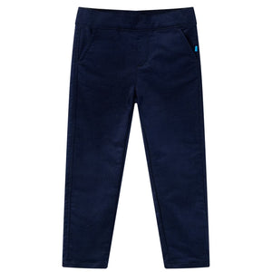 Vidaxl kinderbroek 140 donker marineblauw