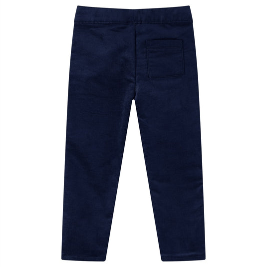 Vidaxl kinderbroek 140 donker marineblauw