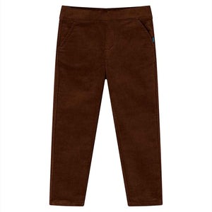 Vidaxl kinderbroek 92 cognackleurig