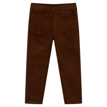 Vidaxl kinderbroek 116 cognackleurig