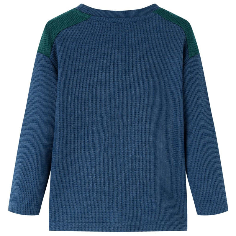 Load image into Gallery viewer, Vidaxl kindertrui 116 marineblauw
