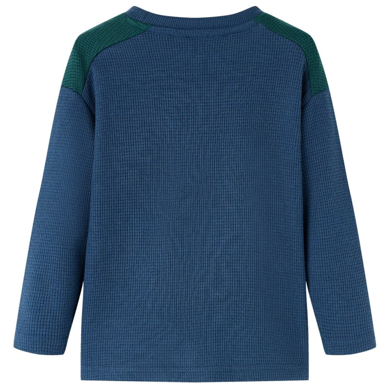 Load image into Gallery viewer, Vidaxl kindertrui 128 marineblauw
