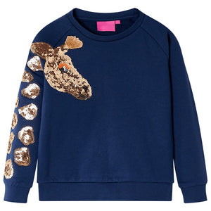 Vidaxl kindertrui 116 marineblauw