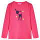 Vidaxl kindershirt met lange mouwen 140 felroze