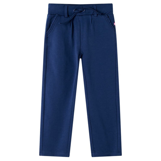 Vidaxl kinderbroek met trekkoord 104 marineblauw