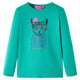 Vidaxl kindershirt met lange mouwen 116 felgroen
