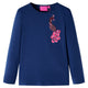 Vidaxl kindershirt met lange mouwen 116 marineblauw