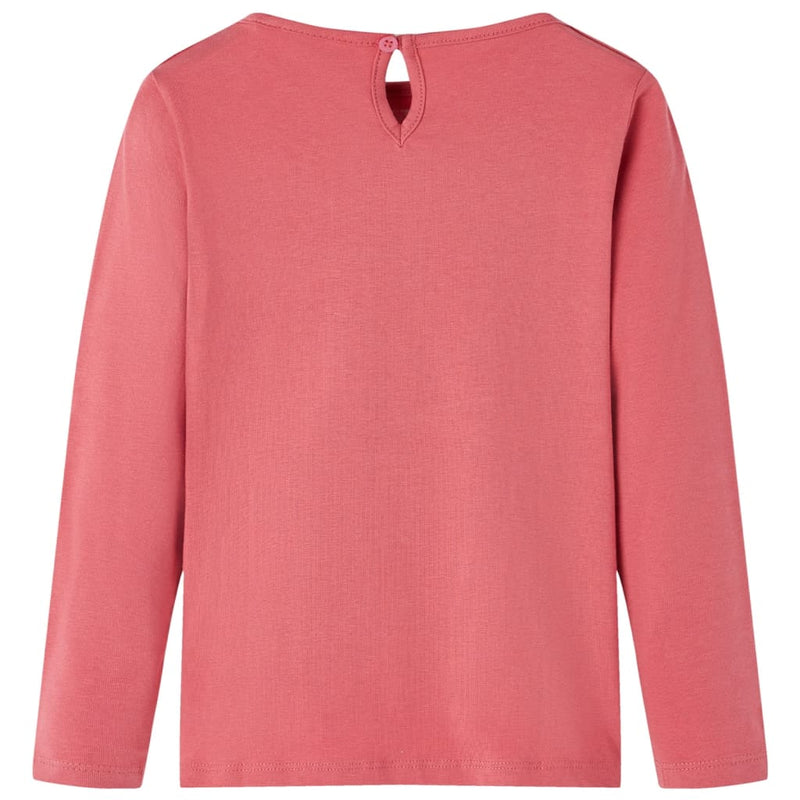 ギャラリービューアに画像をロードする, Vidaxl kindershirt met lange mouwen 116 oudroze
