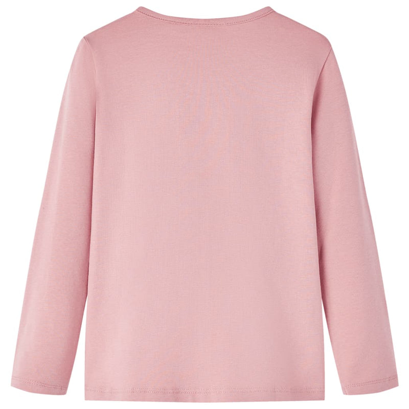 ギャラリービューアに画像をロードする, Vidaxl kindershirt met lange mouwen 92 lichtroze
