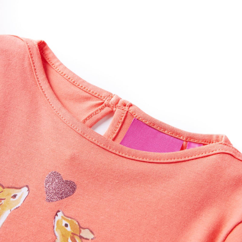 ギャラリービューアに画像をロードする, Vidaxl kindershirt met lange mouwen 116 koraalkleurig
