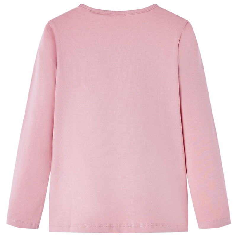 ギャラリービューアに画像をロードする, Vidaxl kindershirt met lange mouwen 128 lichtroze
