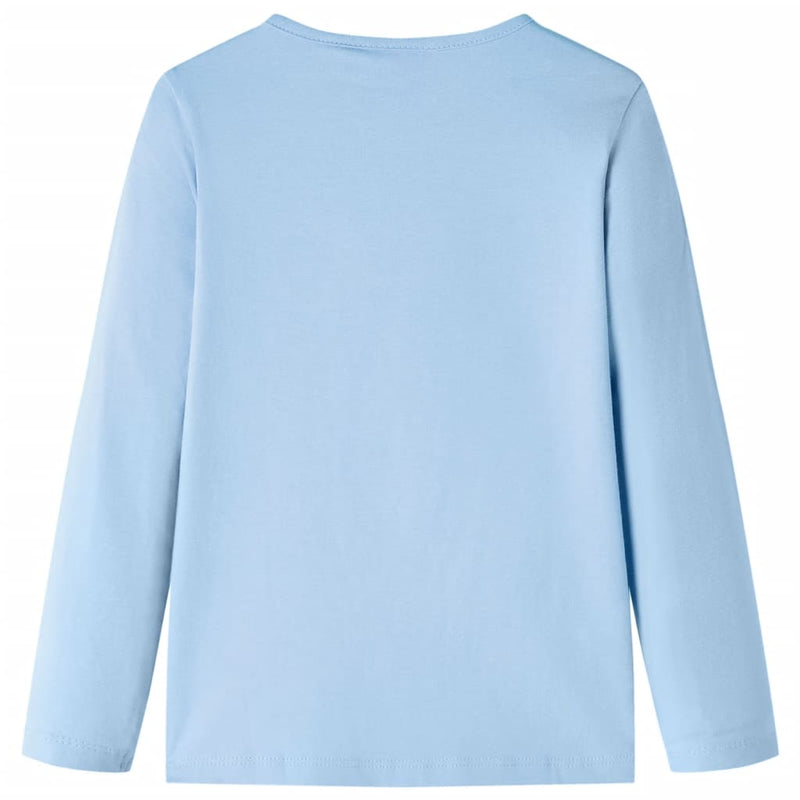 ギャラリービューアに画像をロードする, Vidaxl kindershirt met lange mouwen 92 lichtblauw
