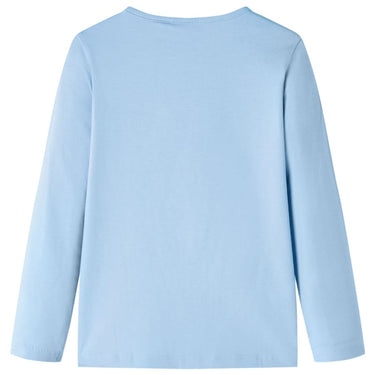 Vidaxl kindershirt met lange mouwen 104 lichtblauw