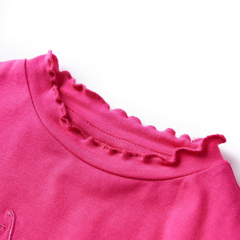 ギャラリービューアに画像をロードする, Vidaxl kindershirt met lange mouwen 140 felroze
