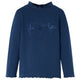 Vidaxl kindershirt lange mouwen 140 marineblauw