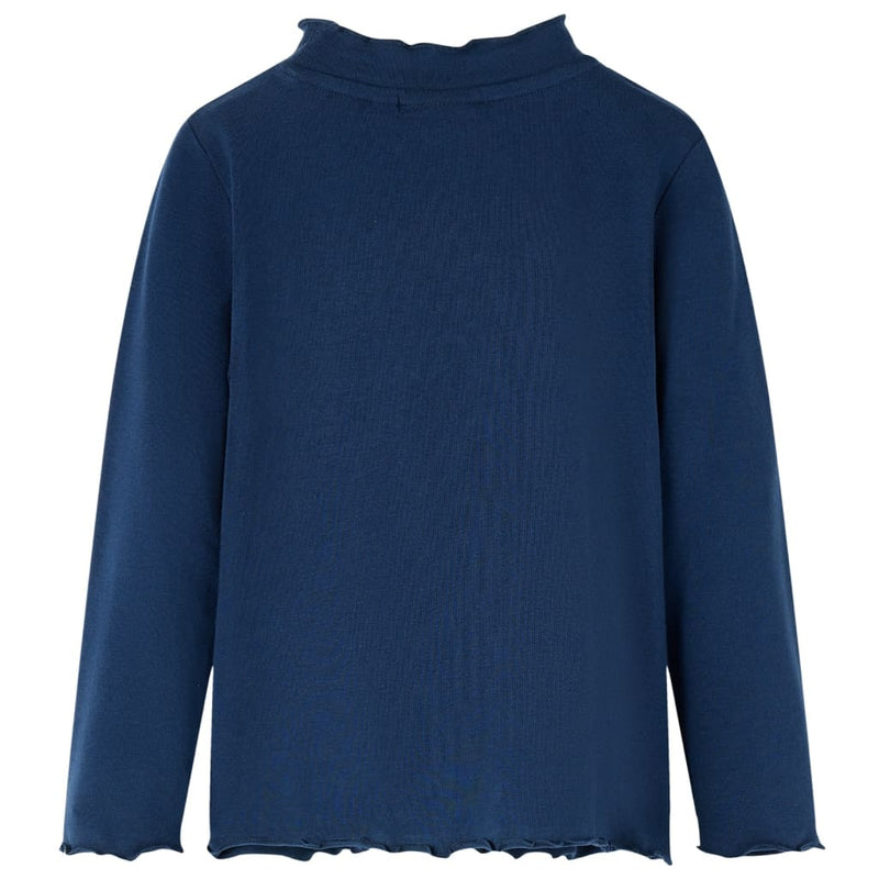 Chargez l'image dans la visionneuse de la galerie, Vidaxl kindershirt lange mouwen 140 marineblauw
