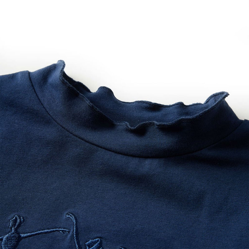 Chargez l'image dans la visionneuse de la galerie, Vidaxl kindershirt lange mouwen 140 marineblauw
