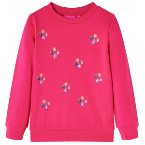 Vidaxl kindertrui 104 felroze