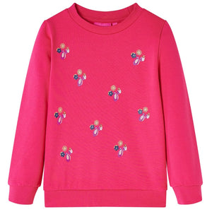 Vidaxl kindertrui 116 felroze