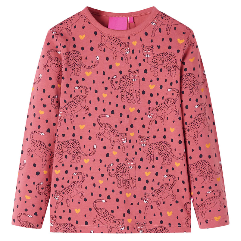 ギャラリービューアに画像をロードする, Vidaxl kinderpyjama met lange mouwen 128 oudroze
