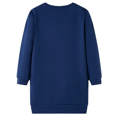 Vidaxl kinderjurk 116 marineblauw